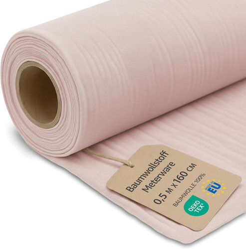 Tessuto metro cotone 5m x - 0,5m,