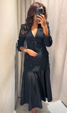 NWT ZARA Combination Blazer