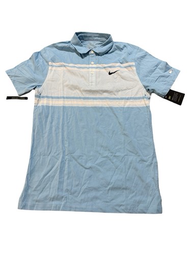 Polo golf nike dri - fit, blu