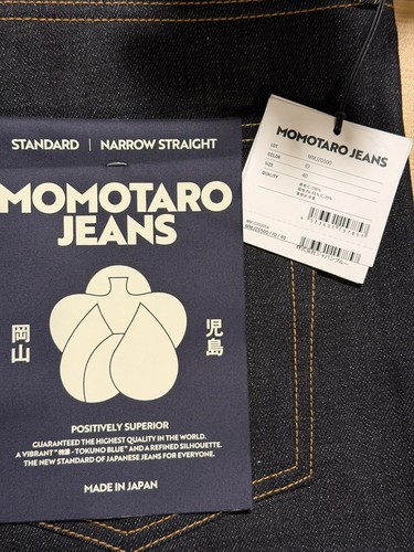Momotaro jeans uomo standard - momotaro,