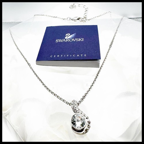 Swarovski crystal necklace - crystal,