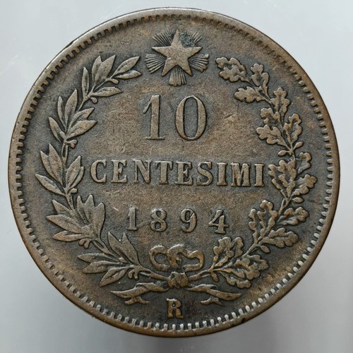 Regno italia umberto - regno, 10