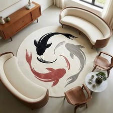 Japanese Carpe Koi Round Soft