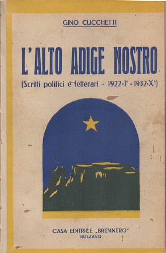 Alto adige nostro scritti - l'alto, nostro.