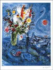 Marc Chagall Dormeuse Aux
