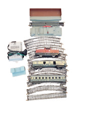 TRENO LIMA VINTAGE ANNI 70 LOTTO COMPLETO DI PISTA STAZIONE TRASFORMATORE VAGONE