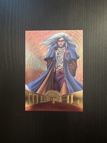 Carta base fleer marvel metal - base,