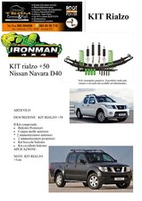 Kit rialzo off road for Nissan