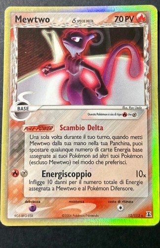Pokemon mewtwo reverse holo - reverse,