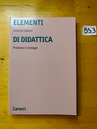 Elementi didattica antonio - elementi,