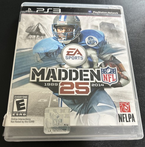 Madden nfl sony - 25, (ps3,