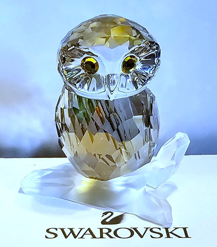 Swarovski crystal 2009 - 🦉,