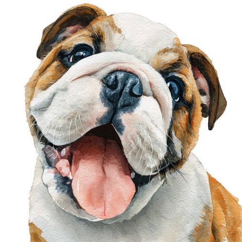 Adesivi bulldog auto - 4,