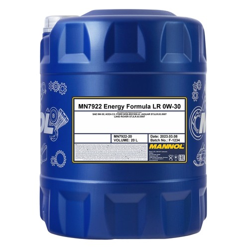 Mannol energy formula 30 - formula, lr