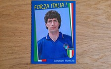 Cartolina "Giovanni Francini",serie: "Forza Italia", non viagg. Panini 1987/88