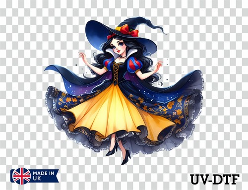 Adesivo biancaneve halloween - adesivo,