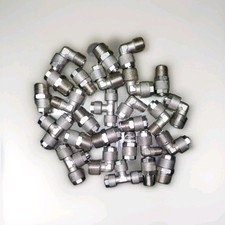 25 Pezzi: RACCORDI ARIA COMPRESSA  A CALZAMENTO 1/8 3/8 1/4 -12× 8×