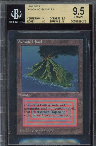 Gem mint bgs beta volcanic - bgs,