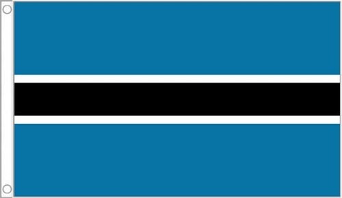 Botswana flag 3 south - botswana,