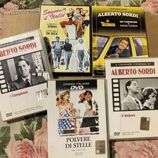 Dvd lotto Alberto Sordi Tassinaro I Complessi Il vedovo Souvenire d’Italie leggi