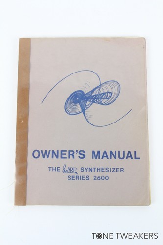 Tonus arp 2600 1971 manuale - 1971,