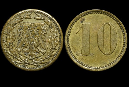 Marca valore 10 pfennig - marca, di