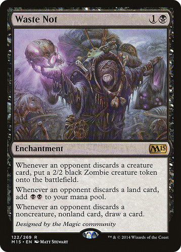 Waste not 122 - #122, (foil)