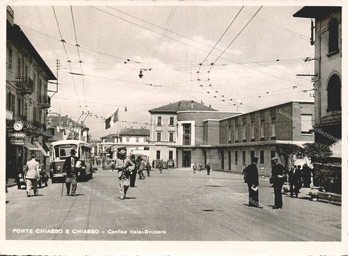 Eb56 cartolina ponte chiasso - eb56,