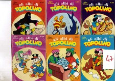 TOPOLINO ALBI  6 FUMETTI