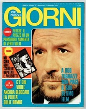 VIE NUOVE 1972/37=UGO TOGNAZZI=MINNIE MINOPRIO=FRANCO FREDA=CURTI=VENERA 8=