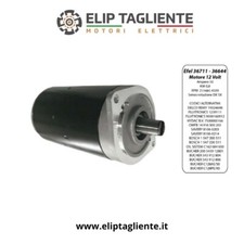 EFEL 36711 36644 MOTORE ELETTRICO 12V 0,8KW BOSCH 1547220511 POMPA IDRAULICA