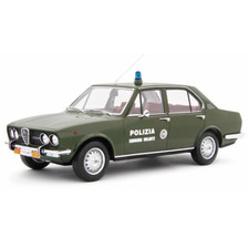 ALFA ALFETTA 1.8 1972 POLIZIA 178E 1:18 Laudo Racing Forze dell'Ordine Modellino