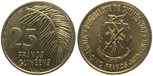 Repubblica guinea 25 - di,