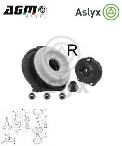 Supporto ammortizzatore molla - ammortizzatore,