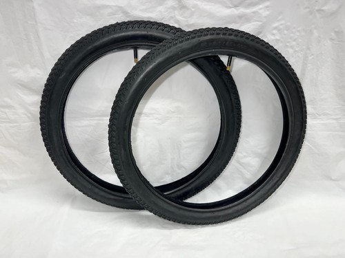 Coppia pneumatici 20x2 nero - coppia,