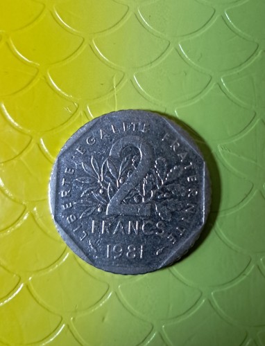 Moneta franchi francesi - moneta, da
