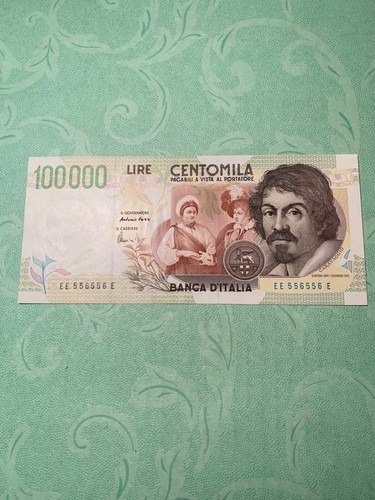 100000 lire caravaggio - 100000, 2°