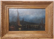 Dipinto olio su tela cm 27 x