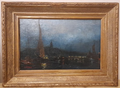 Dipinto olio tela - cm, 27