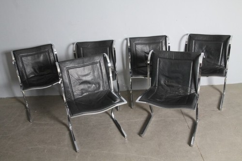 Gruppo sedie metallo e - gruppo, di