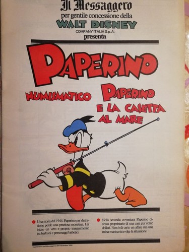 Paperino numismatico e la - paperino,
