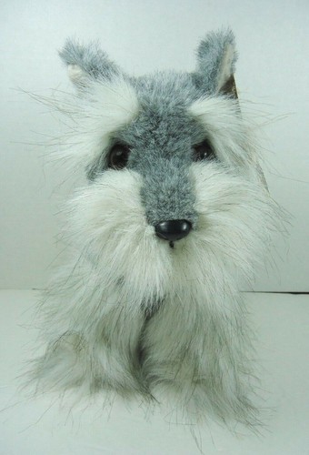 Peluche cane schnauzer - cane,