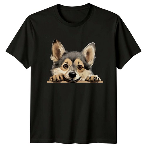 Maglietta cane carina - carina, corgi