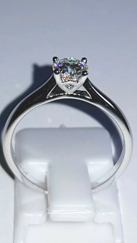 Anello argento 925 solitario - 925,