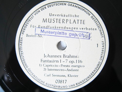 78rpm carl seemann - carl, (piano)