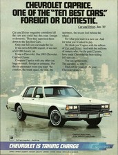 Pubblicità Chevy Caprice