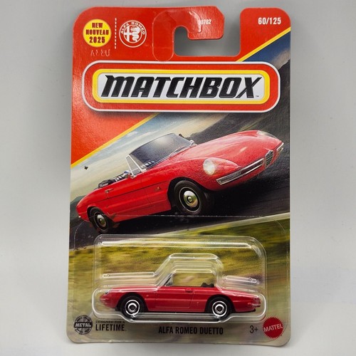 Matchbox alfa romeo - romeo, duetto