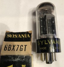 1ea sylvania 6bx7gt vacuum - sylvania,
