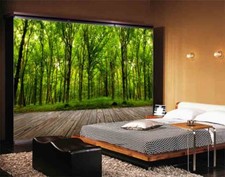 Alberi ad alto fusto verde 3D