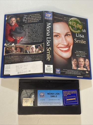 Mona lisa smile vhs video - lisa,